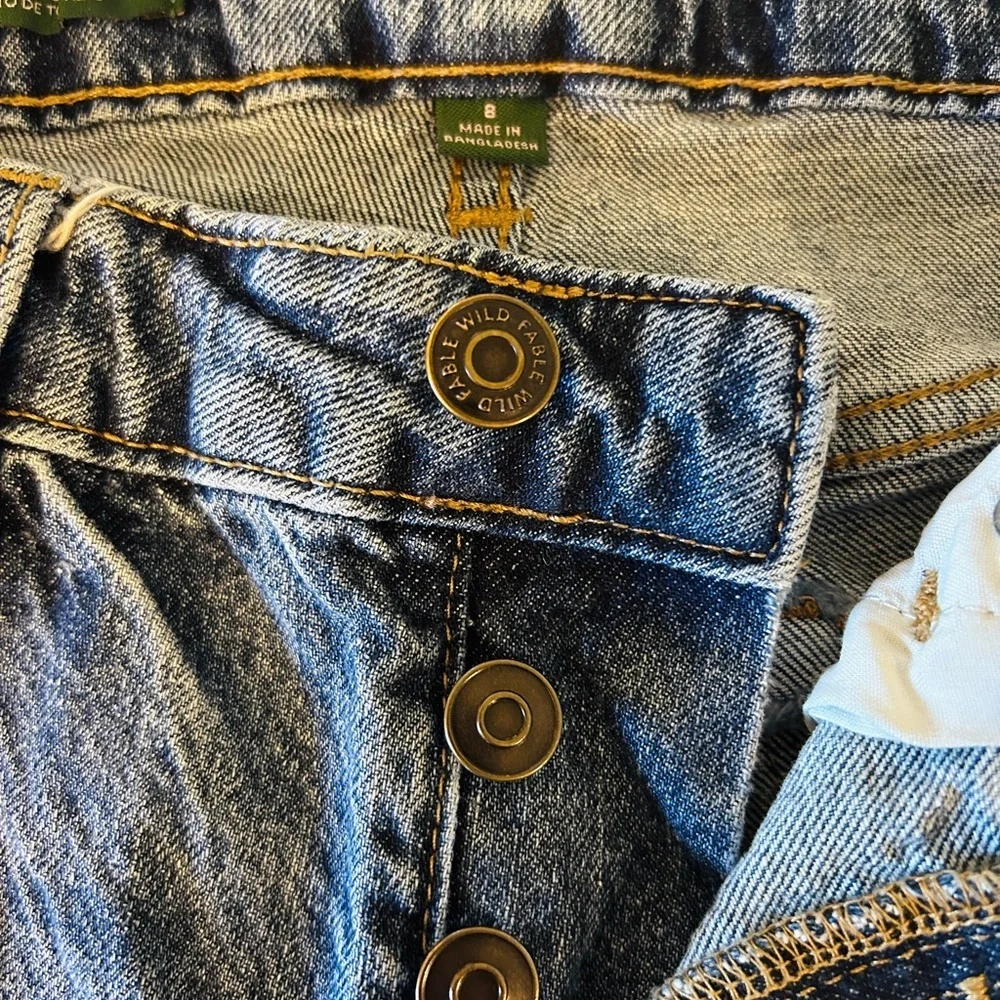 Wild Fable High-Rise Straight Leg Jeans | Size 8 | Y2K Minimal Denim - Picture 4 of 5